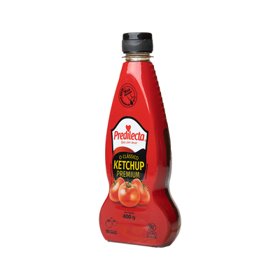 Ketchup Premium Predilecta - 400g Tube Box: 24 units