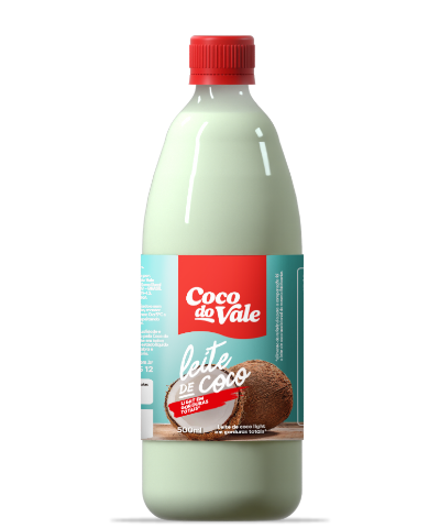 Light Coconut Milk Coco do Vale - 500mL Box: 10 units