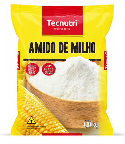 Corn Starch Tecnutri - 1Kg Box: 10 units