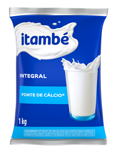 Itambe Whole Milk Powder - 1KG Sache Box: 24 units