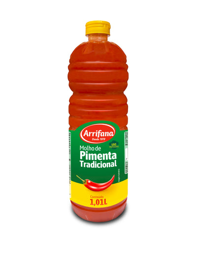 Traditional Pepper Sauce Arrifana - 1,01L Box: 10 units