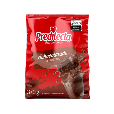 Chocolate Powder Predilecta - 370g Sache Box: 24 units