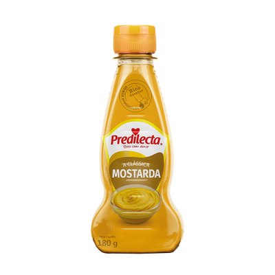 Prepared Mustard Predilecta - 180g Tube Box: 12 units