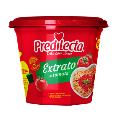 Tomato Extract Predilecta - 300 g Bowl Box: 24 units