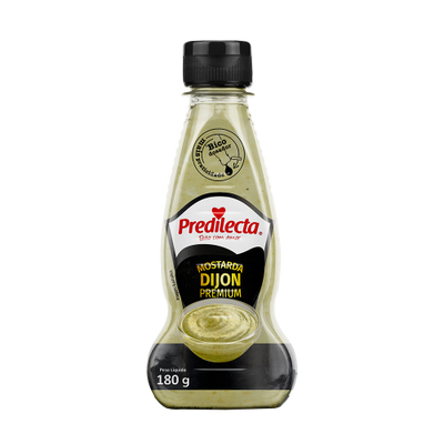 Dijon Mustard Predilecta - 180g Tube Box: 12 units