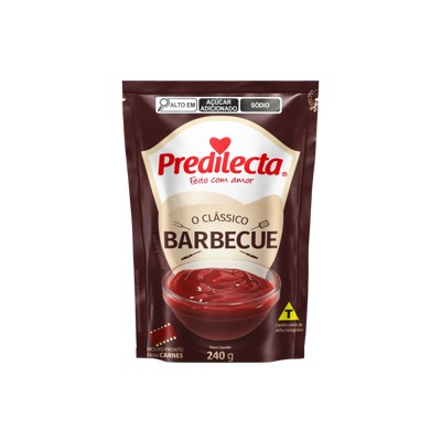 Barbecue Sauce Predilecta - 240g StandUp Box: 24 units