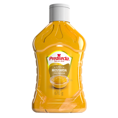 Mustard Predilecta - 670g Tube Box: 12 units