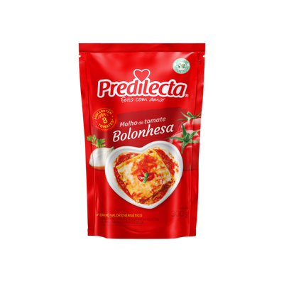 Tomato Bolognese Sauce Predilecta - 300g StandUp Box: 12 units