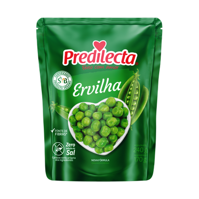 Canned Peas Predilecta - 170g StandUp Box: 32 units