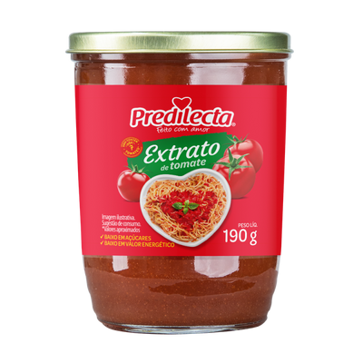 Tomato Extract Predilecta - 190g Glass Box: 24 units