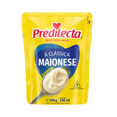 Mayonnaise Predilecta - 200g StandUp Box: 24 units