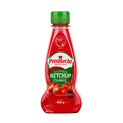 Spicy Ketchup Predilecta - 400g Tube Box: 24 units