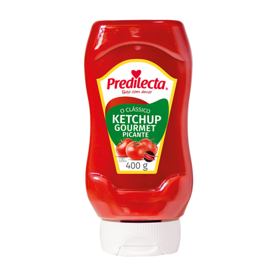 Spicy Ketchup Predilecta - 400g Tube Box: 12 units