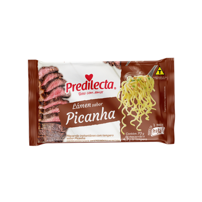 Instant Noodles Sirloin Cap Flavor Predilecta - 74.3g Box: 24 units