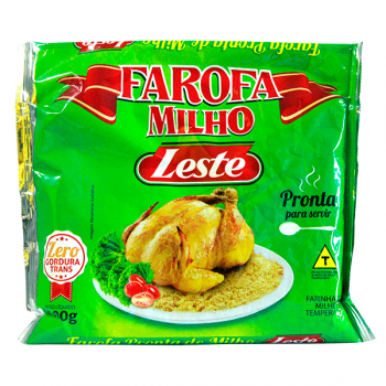 Corn Farofa Leste - 400g Box: 12 units