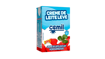 Light Milk Cream Cemil – 200g Box: 12 units
