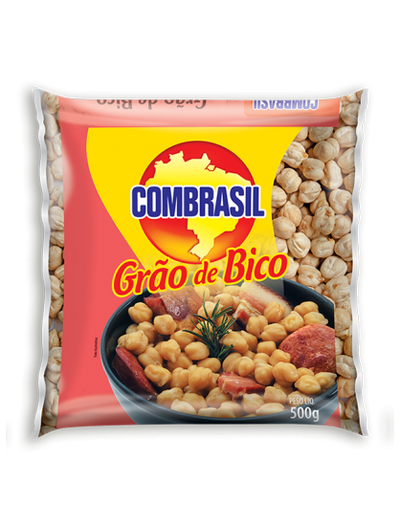 Combrasil Chickpeas 500g Box: 10 units