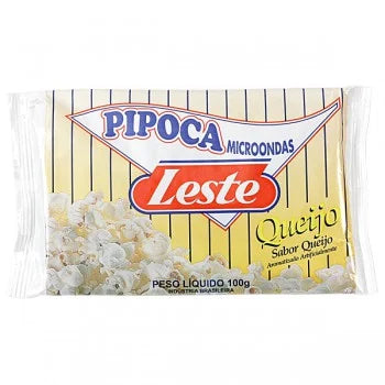 Cheese Microwave Popcorn Leste - 100g Box: 36 units