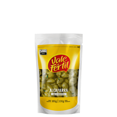 Reserved Capers Vale Fértil - 100g Doy Pack Box: 24 units