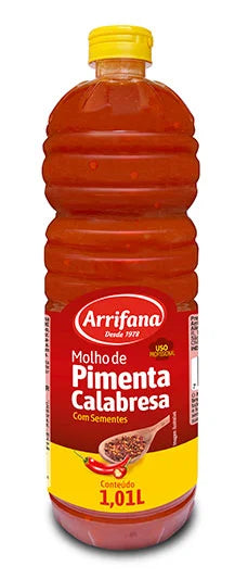 Arrifana Calabrian Pepper Sauce - 1,01L Box: 4 units