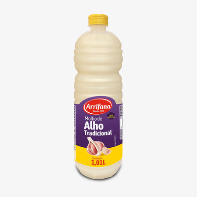 Traditional Garlic Sauce Arrifana - 1,01L Box: 10 units