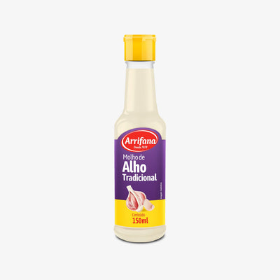 Traditional Garlic Sauce Arrifana - 150ml Box: 48 units