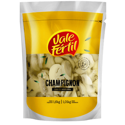 Sliced Champignons Vale Fértil - 1,01Kg Box: 1 units