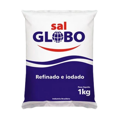 Refined Salt Globo - 1Kg Box: 4 units