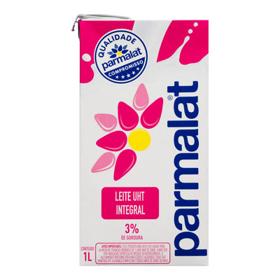 Parmalat UHT Whole Milk - 1L Box: 12 units