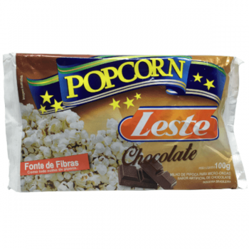 Chocolate Microwave Popcorn Leste - 100g Box: 36 units