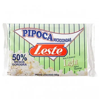 Microwave Light Butter Popcorn Leste - 100g Box: 36 units