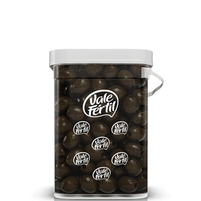 Pitted Black Olives - 1.8kg Bucket Box: 1 units