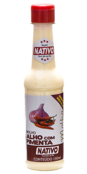 Chili Garlic Sauce Nativo - 150ml Box: 24 units