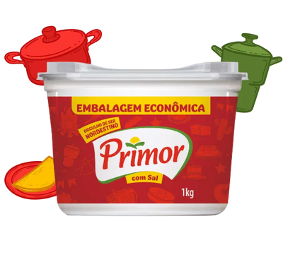 Primor Margarine - 1kg Box: 4 units