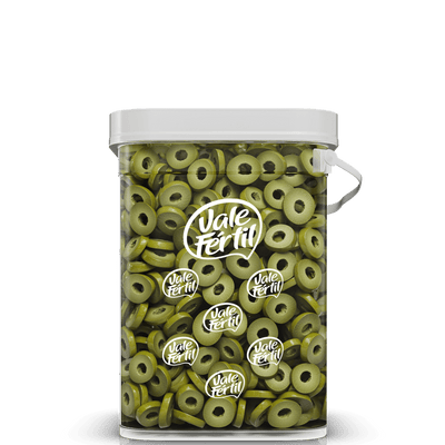 Sliced Green Olives - 1.8kg Bucket Box: 1 units