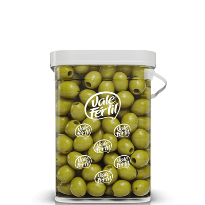Pitted Green Olives - 1.8kg Bucket Box: 1 units