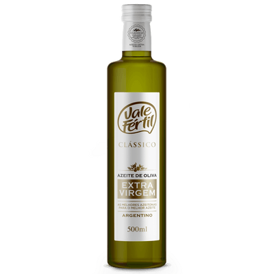 Classic Extra Virgin Olive Oil Vale Fertil - 500mL Glass Box: 12 units