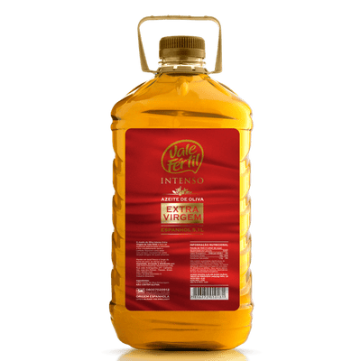 Spanish Extra Virgin Olive Oil Vale Fértil - 5.1L Pet Box: 2 units